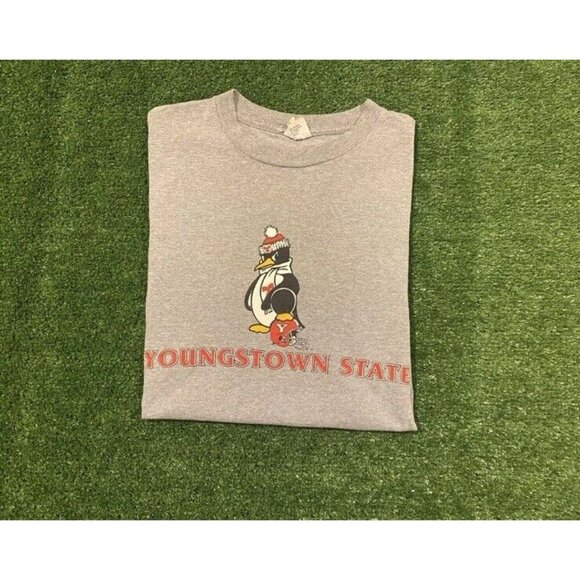 The Cotton Exchange Other - Youngstown State Penguins shirt mens small gray vintage Y2k football YSU 90s